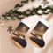 Weihnachtsstrümpfe 45 × 28 cm Sahara Wüste Weihnachtsstrumpf Personalisierte Weihnachtsstrümpfe für Weihnachtsdekoration Große Weihnachten Hängende Dekor für Party Kamin