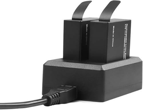 AKASO Batteria Ricaricabile per Brave 8/Brave 8 Lite