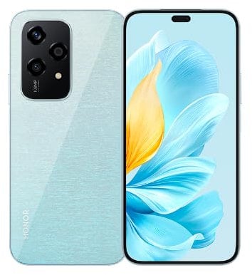 HONOR 200 Lite 5G Smartphone avec Triple Caméra 108 Mpx, 8+256 Go, Écran 6,7 90 Hz, 4500 mAh, Double SIM, Android 14, NFC,Bleu(Bleu, 8+256G)