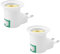 Powice 2 Stück Lampenfassung E27 mit Stecker, Lampenfassung mit Schalter, E27 Fassung,Lampe Steckdose,Lampenfassung mit Stecker für Glühbirne Wandlampe Sockeladapter,Kleine Küchenlampe Adapter