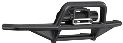 SPEELIK Treuil de pare-chocs avant en aluminium pour Traxxas 1/18 TRX4M High Trail K10 F150 Pièces de mise à niveau RC Crawler Car