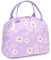 Kimwadalh Wiederverwendbare Lunchtasche für Damen und Mädchen, isolierte Lunchtasche, wasserabweisend, für Arbeit, Picknick, Strand, Reisen