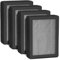 NQWJFYXP HEPA Air Purifier Filter Cartridge， ABKR LV-H128，Compatible For LEVOIT，LV-H128，H13 Replacement Filter 4 Pack，Air Purifier Filter Accessorie
