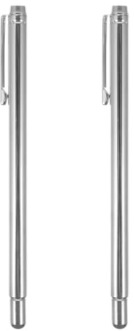 FONDOTIN Baguettes de Sourcier en Acier Inoxydable Lot de 2 Tiges Flexibles Doubles Outil de Détection de Minéraux et Fantômes Instrument de Géobiologie pour Recherche sur Terrain