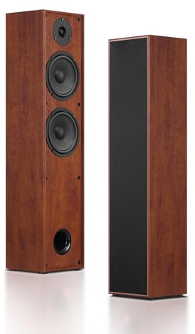 Elimavi Floorstanding Speakers (Brown)