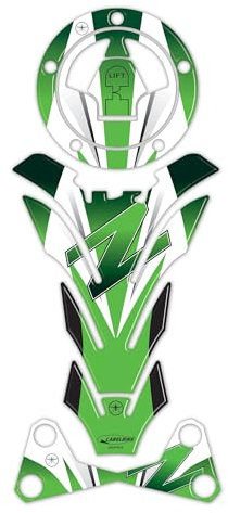 labelbike - Adesivi in Resina Gel 3D Decorazioni e Protezioni Moto compatibili con KAWASAKI Z750 Z1000 dal 2007