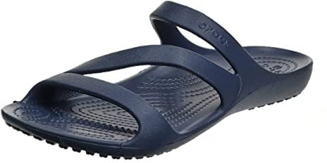 Crocs Women's Kadee Ii Sandal Sandal, Navy, 3 UK