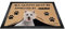 BAGEYOU All Guests Must be Approved Outdoor Doormat with My Love Dog Westie Welcome Floor Mat Custom Name 23.6 X 15.7