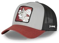 Tom und Jerry Cap für Damen und Herren, Trucker-Kappe, verstellbar und authentisch