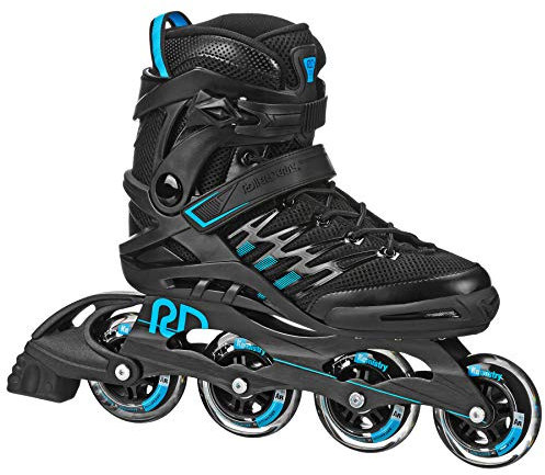 Roller Derby Aerio Q-84 Herren Inlineskates - Schwarz/Blau - 45