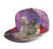 Oaieltj Unisex Baseball Cap Damen Herren Einstellbare Hip Hop Hut Mode Flache Schirmmütze Baseball Cap, Lustige Faultier Reiten Llama, One size