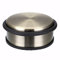 IGNPION 1Pc Stainless Steel Door Stop Heavy Duty Metal Floor Door Stopper Bumper with Rubber Buffer Ring- No Fixing Design(Bronze)