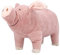 Alomejor Schwein Plüschtier, Weiches, Bequemes Kissen, 15,7 Zoll, Rosa Stofftier, Plüschtier für Büro, Zuhause, Reisen, Kinderzimmer, Geschenke