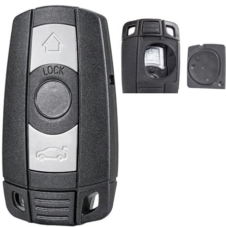 For BMW 3 Buttons Key Fob For BMW 1 3 5 6 Series Key Case For BMW Key For BMW Z4 key ForE60 E70 E87 E91 Key Fob For BMW X1 Key X5 X6 Key with Battery Holder