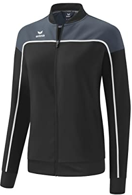 Erima Women's Change Functional Presentation Jacket, Black Grey/Slate Grey/White, 36