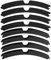 Diarypiece Speaker Foam Gasket Surround Edge Rings, DIY Speaker Surround Rubber Replacement