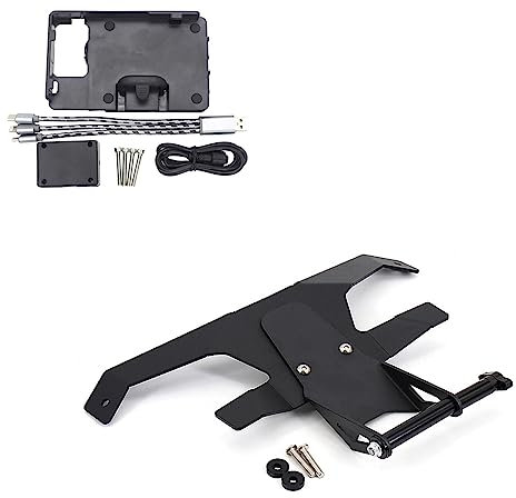 HYRAM Motorrad Telefon Handy GPS Navigation Platte Halterung Fit for BMW R 1250 RS R1250rs R1250RS 2021 Windschutzscheibe Ständer Halter Lenkerhalterungen (Size : BC)