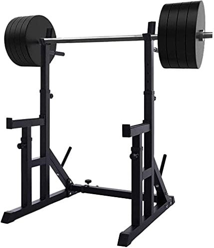 Hantelbank, Fitnessgeräte, multifunktionaler Langhantelständer, Dip-Ständer, Fitness, verstellbarer Squat-Rack, Gewichtheben, Bankdrücken, Tauchstation für Zuhause/Büro/Fitnessstudio