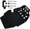 XYWOPO Motorrad-Unterfahrschutz, Bash-Rahmen, Motorschutz, for BMW, F800GS ADV Adventure alle Jahre, F 700 800 GS F650 F650GS GS F800 2008–2017 Motorrad-Bauchschutz (Size : Black)