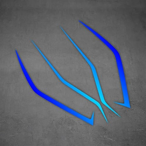 Felgenrandaufkleber Motorrad-Aufkleber Für Das Ganze Auto, Verkleidungsaufkleber, Zubehör-Set Für Kawasaki, Für NINJA400, Für Ninja 400 H2, H2SX, ZX-4R, EX400 Radaufkleber(Farbe 10)