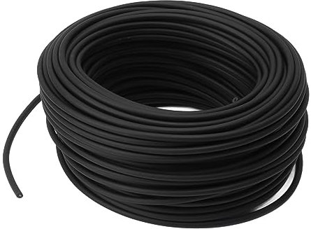 Fabater Filo per Recinto Elettrico Doppio Isolamento, Cavo con Nucleo per Recinto Elettrico, Cavo a Impulsi Doppio Isolamento con Nucleo Interno in Lega per Allevamento di Animali da