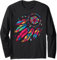 DreamCatcher Feder Indianer Bohemian Traumfänger Langarmshirt