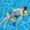 Aufblasbarer Loungesessel Luftmatratze Pool Wasserhängematte Schwimmendes Aufblasbares Bett mit Stoma Poolsitze Poolflöße für Kinder Erwachsene Wasser Relaxstuhl,Tageslicht Bad Wasserparty, 115x80cm