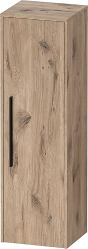Duravit D-Code Halbhochschrank, 1 Tür mit Anschlag rechts, 400x360x1320mm, mit Griff, DC1338RBD550000, Farbe: Eiche Marmoriert Matt