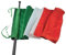 Agendepoint.it - Bandiera Italiana in Poliestere Satinato, 100x150 cm, per Interno ed Esterno, Alta Qualità
