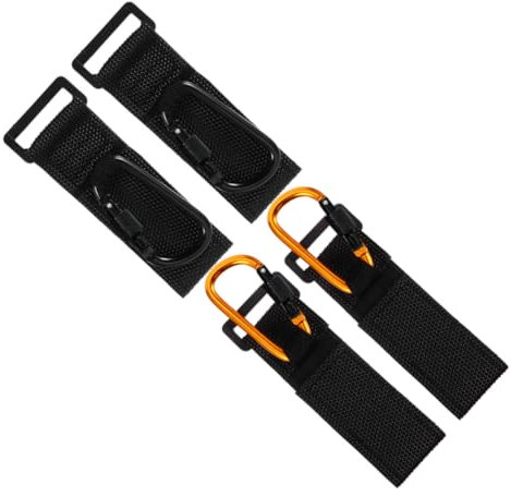 SWOOMEY 4 Stück Haken für Kinderwagen Aufhänger Buggy-Kleiderbügel Kinderwagenhaken zum Aufhängen Kinderwagen-Clips Kinderwagenclips für Taschen Aluminiumlegierung