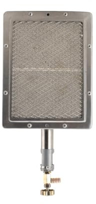 NICCOO BBQ Infrarot Keramikbrenner Gasbrenner, Barbecues Grill Herd Brenner, Infrarotbrenner Seitenbrenner Ersatz, Gasgrill Keramikheizung Infrarot Heizelement, Outdoor Camping Kochen Brenner -22*17cm