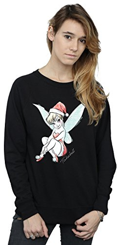 Disney Women's Tinkerbell Christmas Fairy Sweatshirt