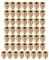 sourcing map Furniture Threaded Insert Nuts Zinc Alloy M4 Internal Threads 10mm Length 50pcs
