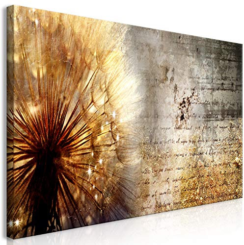 murando Wandbild Mega XXXL PusteblumeEinteiliger XXL-Format Kunstdruck zur Selbstmontage Leinwandbilder moderne Bilder DIY Wanddekoration Wohnung Deko Blumen b-C-0180-ak-f