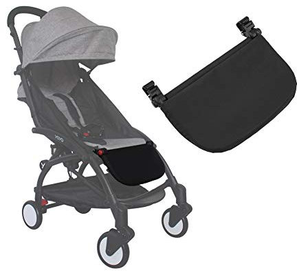 21cm Kinderwagen Verlängerung Fußstütze Universal Fußstütze Extended Seat Pedal Kinderwagen Fußstütze Zubehör für Yoya VOVO Kinderwagen(Black)