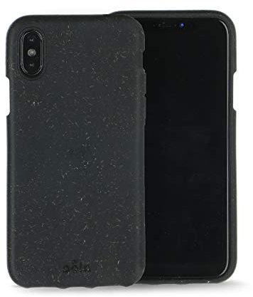 Pela: iPhone Case for iPhone XS Max: Eco-Friendly - 100% Biodegradable (XS Max Black)