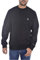 Calvin Klein Uomo Felpa CK Essential Senza Cappuccio, Nero (CK Black), S