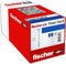 fischer 670396 50 x Spanplattenschraube Power-Fast II 5,0x35, Senkkopf mit Kreuzschlitz Vollgewinde galvanisch verzinkt, blau passiviert (Art-Nr. ‎670396)