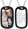 Richsteel personalisierter dog tag inkl. Foto Gravur Edelstahl Foto Anhänger für Frauen und Männer