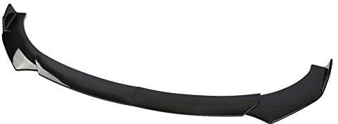 Frontstoßstange Lippe, Qiilu Frontspoiler, 4 Stück Auto Frontstoßstange Lip Splitter Karosserie Schaufeln Schutz Universal Auto Modified