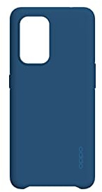 OPPO - Coque en Silicone pour Smartphone OPPO A94, Protection Téléphone Portable, Revêtement Souple, Anti-Choc et Anti-Secousse, Prise en Main Confortable, Matériau Résistant, Bleu