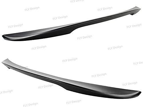 FLY DESIGN 70029 Heckspoiler passend für BMW E60 M5 5er, Heckflügel, Spoilerlippe für Auto Tuning, ABS Kunststoff (P-Still Saphirschwarz 475)