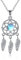 YFN Traumfänger Halskette Sterling Silber Mondstein Feder Anhänger Traumfänger Schmuck Geschenke für Frauen