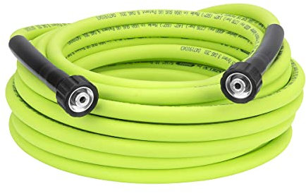 Flexzilla HFZPW40550M-E 4000 PSI, 50' Pressure Washer Hose, ZillaGreen, 5/16 in. x 50 ft