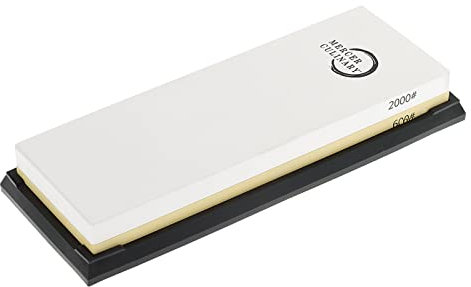 Mercer Culinary Stone Premium Sharpening 600/2000 Grit, Standard