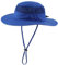 Magracy Unisex Outdoor Mesh Bucket Hat Sommer Breite Krempe UV-Schutz Hut Fischerhut, königsblau, Einheitsgröße