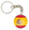 Porte clé badge drapeau PAYS ESPAGNE ESPAGNOL personnalisé cadeau