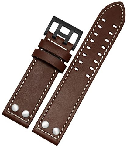AVIMYA Lederarmband Armband Handgelenk 20mm 22mm Band für Hamilton Aviation H77755533 H77616533 Echtes Leder Herrenuhrenarmband ShaoSu