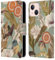 Head Case Designs Officially Licensed Anis Illustration New Tropical Pink Graphics Leather Wallet Case Compatible With Apple iPhone 13 Mini