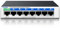 8 Port Gigabit Switch, Easy Smart Managed Ethernet Switch, Network Hub, Ethernet Splitter, Plug & Play, Fanless Metal Design, VLAN, Qos, Support PoE Powered, Desktop or Wall Mount
